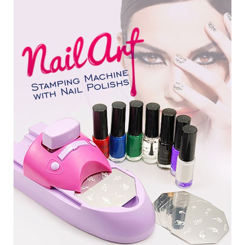 Nail Printing Machine Nail Art Stamping Amazing in Pakistan